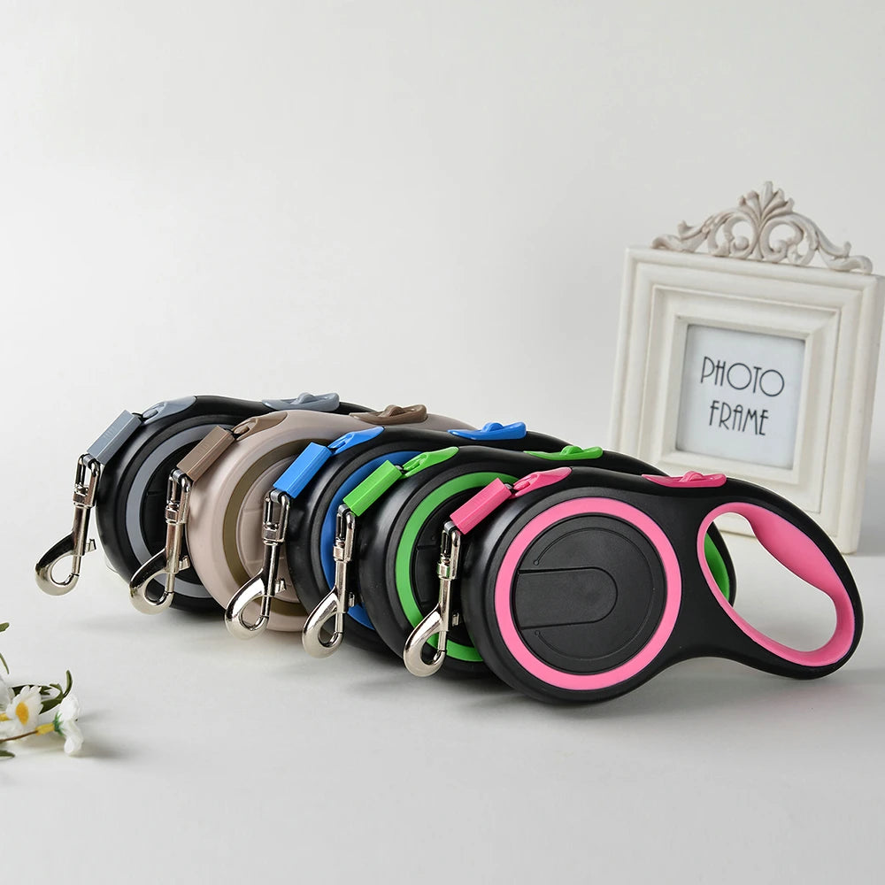 laisse rétractable pour chien 8m