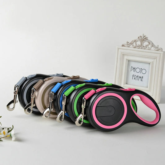 laisse rétractable pour chien 8m