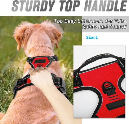 harnais anti-traction chien
