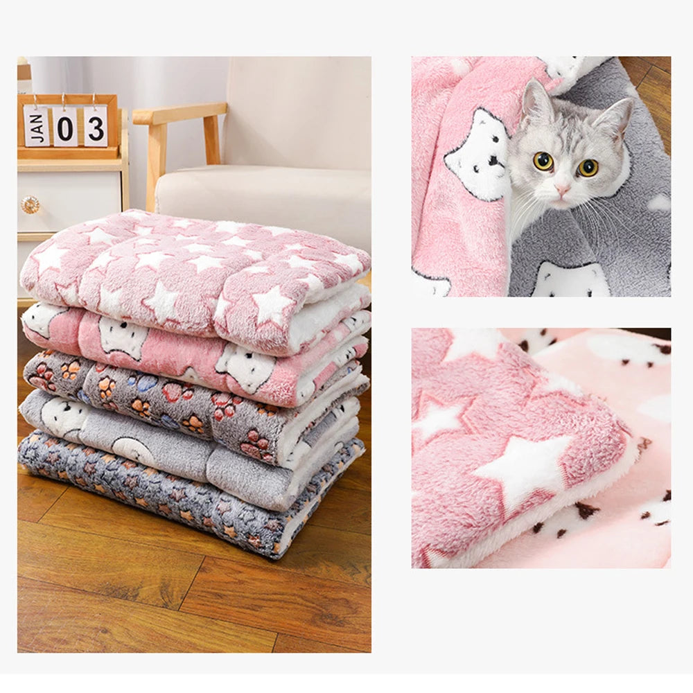 coussin moelleux pour animaux hiver