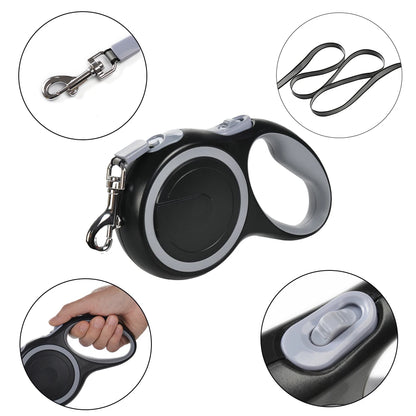 laisse rétractable pour chien 8m