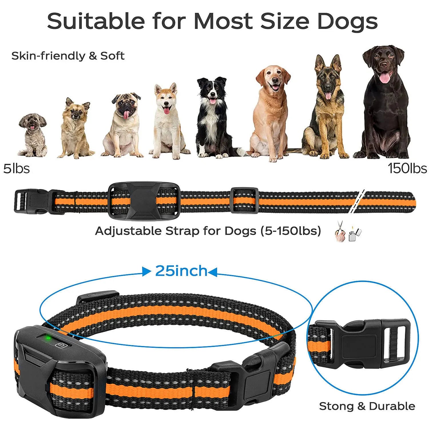 collier de dressage électrique pour chien